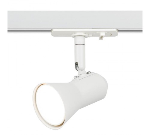 Светильник трековый однофазный TR37-GU10 WH под лампу MR16 белый  Б0053303  ЭРА