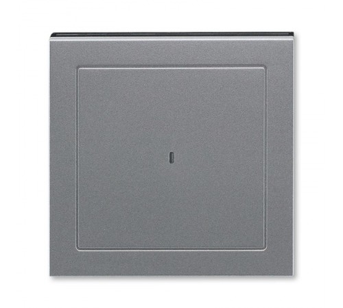 ABB Levit Сталь / дымчатый чёрный Накладка для выключателя карточного  3559H-A00700 69  2CHH590700A4069  ABB