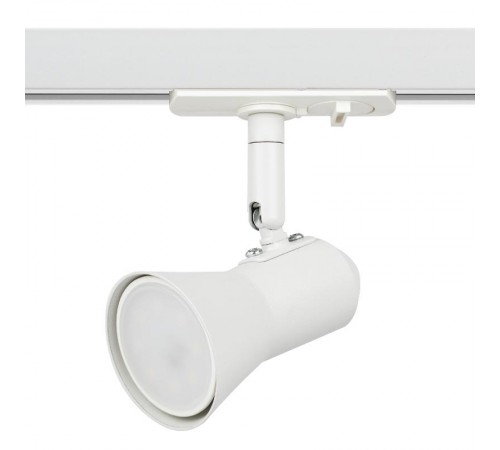 Светильник трековый однофазный TR37-GU10 WH под лампу MR16 белый  Б0053303  ЭРА