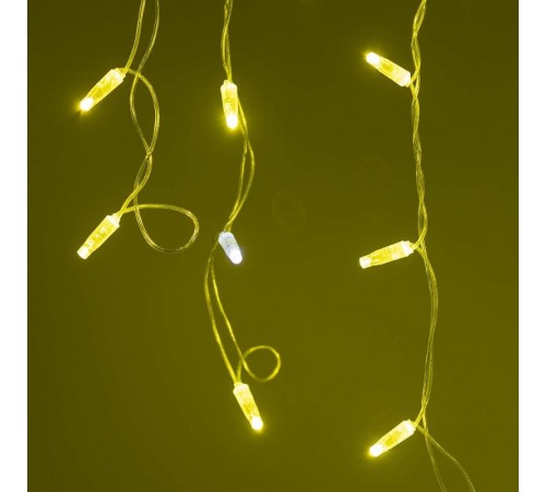 Светодиодная гирлянда ARD-EDGE-CLASSIC-2400x600-CLEAR-88LED-FLASH Gold (230V, 6W) (Ardecoled, IP65)  031186  Arlight