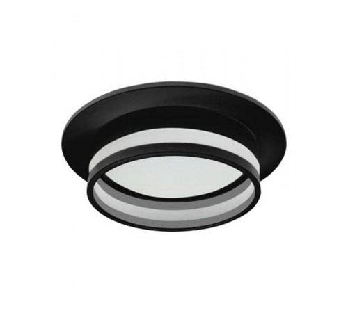 Светильник потолочный встраиваемый, 15W 230V GX53, черный, круг, без лампы, DL502 LUNA  51090  FERON