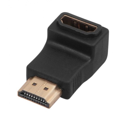 Переходник штекер HDMI - гнездо HDMI, угловой  17-6805  REXANT