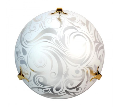 Светильник MAXEL "Иней" 250 НПБ 01-60-130 М15 матовый белый/кл.зол.  1005204961  Элетех