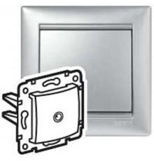 Valena Алюминий Розетка TV оконечная, 10 дБ  770130  Legrand