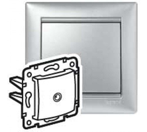 Valena Алюминий Розетка TV оконечная, 10 дБ  770130  Legrand