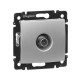 Valena Алюминий Розетка TV проходная, 14 дБ  770131  Legrand