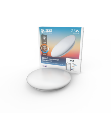 Cветильник SmartHome наст-потол 25W2000lm2700-6500К198-264V IP20 400*70мм изм.цвет.тем.+дим LED1/5  2050112  Gauss
