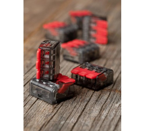 Клемма СМК 221-413 3 отверстия 0.2-4.0 мм2 (100шт.) EKF PROximaplc-smk-221-413EKF