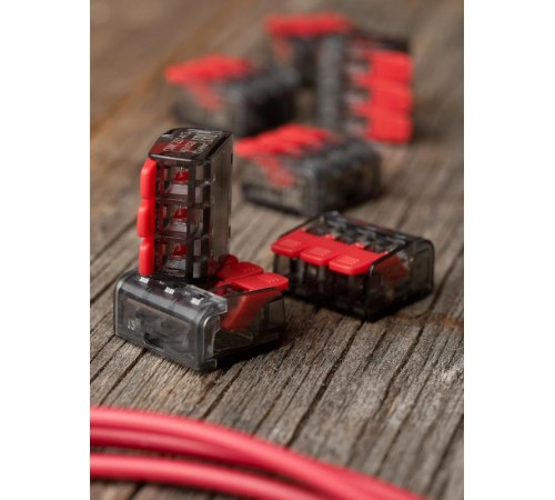 Клемма СМК 221-413 3 отверстия 0.2-4.0 мм2 (100шт.) EKF PROximaplc-smk-221-413EKF