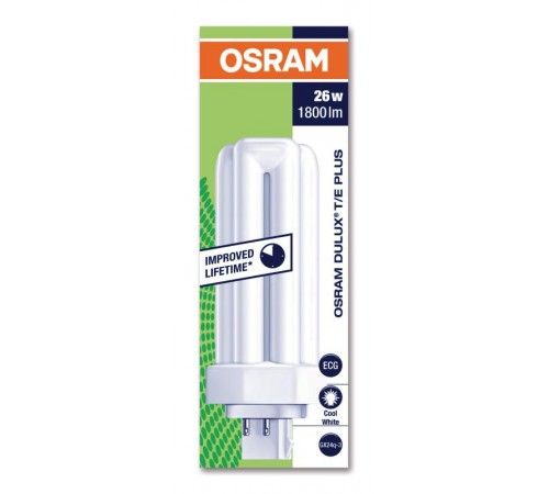 Лампа энергосберегающая КЛЛ 26Вт GX24q-3 840 U образная DULUX T/E  4050300342283  Osram