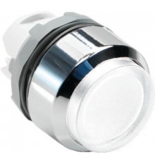 Кнопка MP3-21W белая выступающая (только корпус) с подсветкой бе з фиксации  1SFA611102R2105  ABB