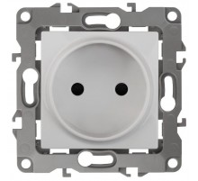 Розетка 12-2105-01 2P, 16АХ-250В,  белый  Б0018254  ЭРА