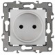 Розетка 12-2105-01 2P, 16АХ-250В,  белый  Б0018254  ЭРА