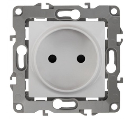 Розетка 12-2105-01 2P, 16АХ-250В,  белый  Б0018254  ЭРА