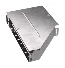 Переходник левый с крышкой Стандарт 500х300х80   PR16.0695  Промрукав