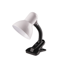 Светильник настольный  TBL-04, Е27, прищепка, бел.  .5059481  ФАZА