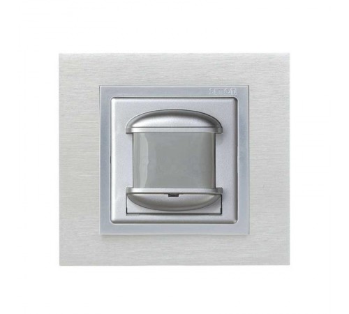 Simon 82 Накладка на датчик движения проходной, S82, S82N, алюминий  82060-33  Simon