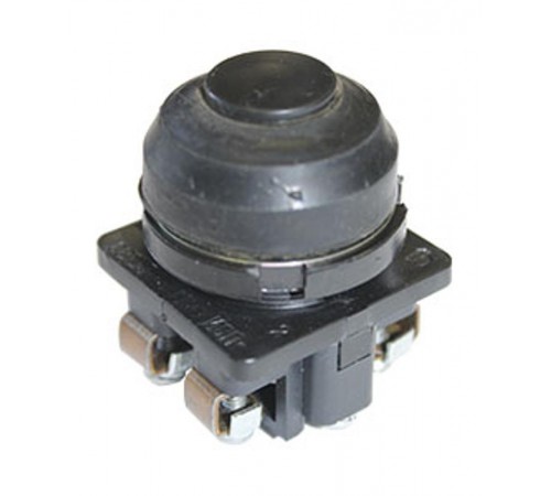 ВК30-10-10110-54 У2, черный, 1з, цилиндр, IP54, 10А. 660В, выключатель кнопочный (ЭТ)  ET052780  Электротехник