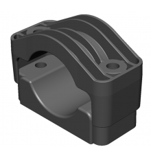 Одиночное кабельное крепление D 40-60 мм  scc4060  EKF