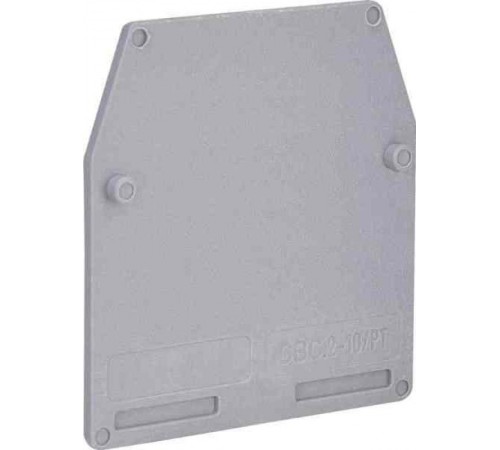Изолятор торцевой CBC.2-10/PTGR серый на СВС2- 10  ZCB061GR  DKC