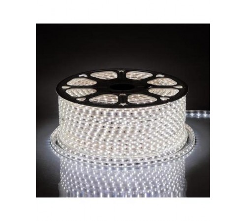 Лента светодиодная, 60SMD(2835)/m 4.4W/m 220V IP65 100m, 4000K , FERON LS704 с 2 сетевыми шнурами, 2 заглушками, 2 коннекторами,10 крепежами в комплек