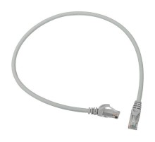 Патч-корд TERACOM PRO Cat.6 неэкранированный UTP оболочка LSZH серый (0,5м)  TRP-6UTP-LSH-05M-GY  EKF