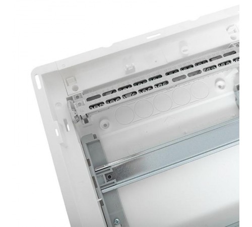 Встраиваемый комбинир. щит "Nova" (2 DIN + 3 МП) 5 габарит 24 мод. с металлической перфорированной дверью IP41  nv-cb-pmd-2+3  EKF