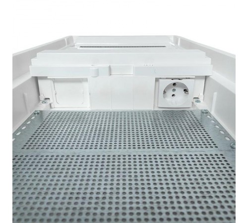 Встраиваемый комбинир. щит "Nova" (2 DIN + 3 МП) 5 габарит 24 мод. с металлической перфорированной дверью IP41  nv-cb-pmd-2+3  EKF