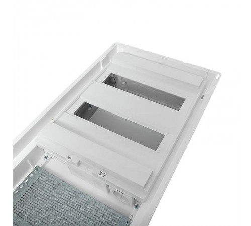 Встраиваемый комбинир. щит "Nova" (2 DIN + 3 МП) 5 габарит 24 мод. с металлической перфорированной дверью IP41  nv-cb-pmd-2+3  EKF