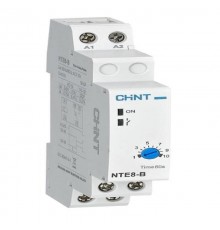 Реле времени NTE8-10B (задержка времени включения) 1-10с, 1НО, AC110В (R)  258436  CHINT