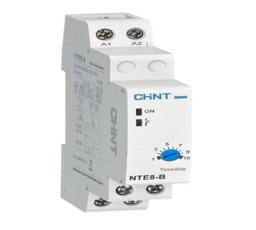 Реле времени NTE8-10B (задержка времени включения) 1-10с, 1НО, AC110В (R)  258436  CHINT
