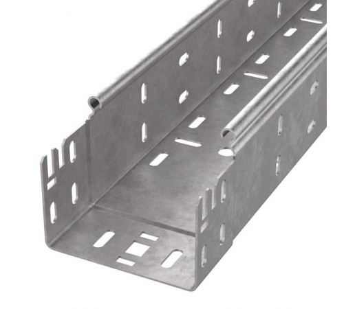Лоток перфорированный Профи HDZ 100х80x3000 (1,5 мм) (6 м/уп)  PR16.13240  Промрукав
