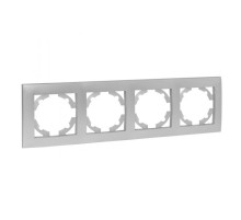 Валенсия Рамка 4-местная сталь EKF   EWM-G-304-30   EKF