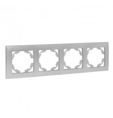 Валенсия Рамка 4-местная сталь EKF   EWM-G-304-30   EKF