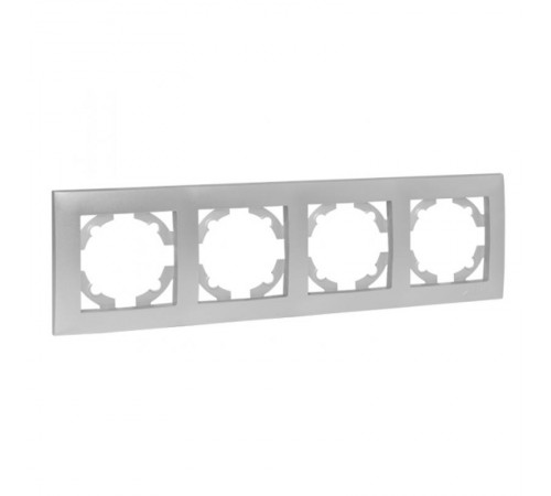 Валенсия Рамка 4-местная сталь EKF   EWM-G-304-30   EKF