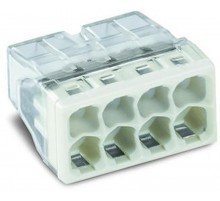 Клемма 8-проводная 0.5-2.5мм2 одножильный серый (уп/50шт)  2273-208  WAGO