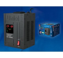 RS-1/500WS Стабилизатор напряжения "Standard" релейный однофазный настенный, с гальванической развязкой, 500ВА  07378  Uniel