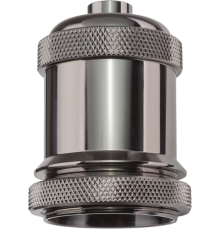 Патрон электрический NLH-V01-005-E27 подвес.метал. черный хром  61517  Navigator