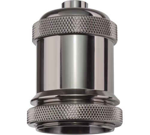 Патрон электрический NLH-V01-005-E27 подвес.метал. черный хром  61517  Navigator