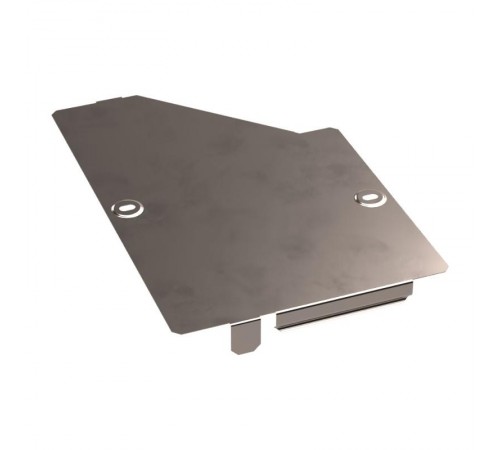 Крышка переходника правого Стандарт INOX (AISI 409) 300х200  PR16.5908  Промрукав