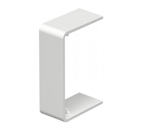 Стыковая накладка кабельного канала WDK 25x40 мм (ПВХ,белый) (WDK HS25040RW)  6193560  OBO Bettermann