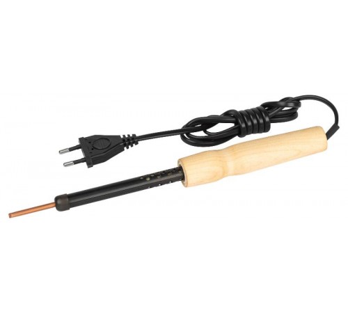 Паяльник  ЭПЦН с деревянной рукояткой 230 В 25 Вт, Россия   Б0061030  ЭРА