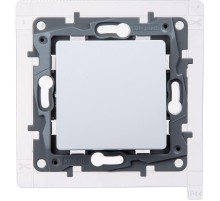 Переключатель одноклавишный IP44 - Legrand Etika - 10А 250В безвинтовые зажимы - белый  672207  Legrand