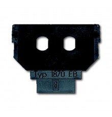 Суппорт (цоколь) для 2-х разъёмов Simplex ST  1764-0-0216   2CKA001764A0216  ABB