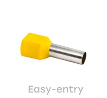 Наконечник штыревой втулочный изолированный НШвИ(2) 6,0-14 (50шт.) EKF PROxima  nhvi2-6.0-14  EKF