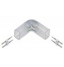 Коннектор угловой 5шт MONO 16мм (разъем-разъем)  LSCON16-MONO-220-05  IEK