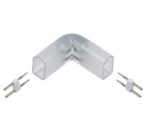 Коннектор угловой 5шт MONO 16мм (разъем-разъем)  LSCON16-MONO-220-05  IEK