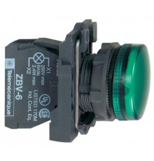 СИГН. ЛАМПА 22ММ 230-240В ЗЕЛЕНАЯ  XB5AVM3  Schneider Electric
