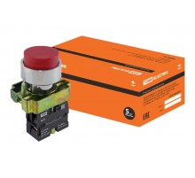 Кнопка BL41 без подсветки красный 1з  SQ0704-0060  TDM