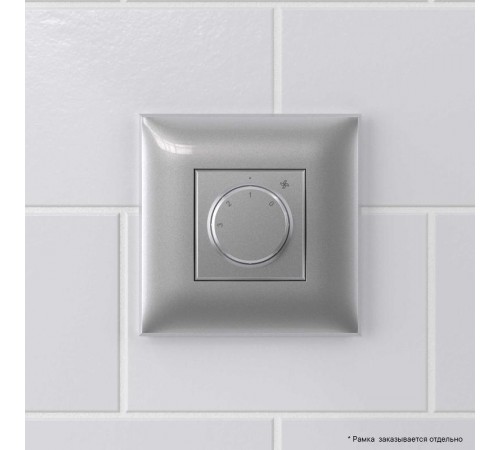 Механизм управления вентиляторами в стену, "Avanti", "Закаленная сталь"  4404173  DKC